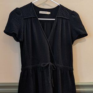 Dawn Dress in Black Eclipse Gauze - Christy Dawn